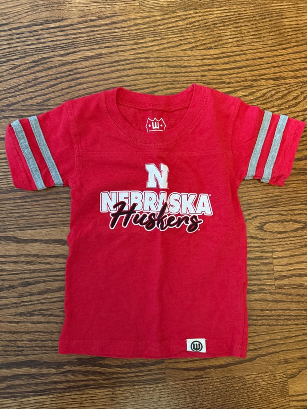 Nebraska Huskers Toddler Red Short Sleeve Tee